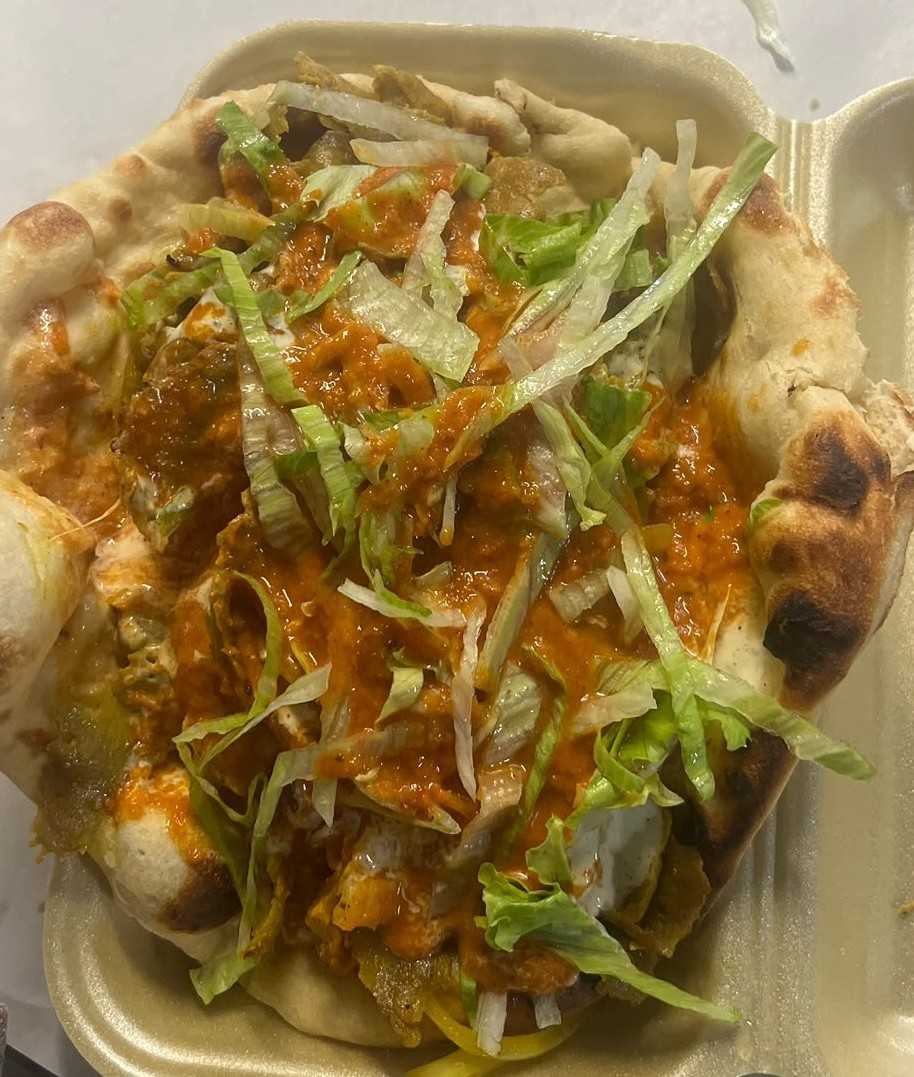Mixed Kebab with Naan